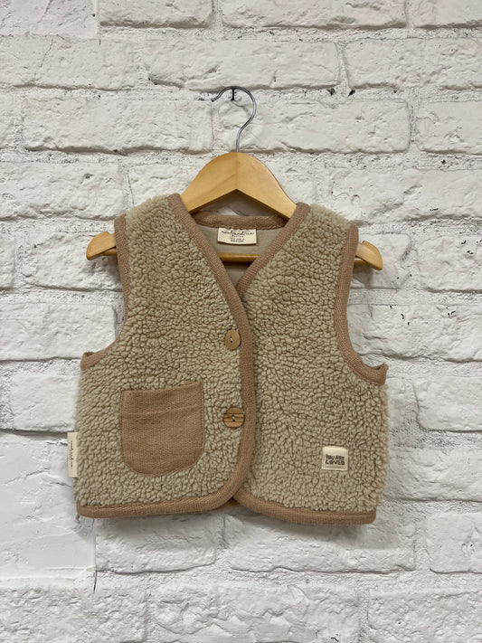 OUTERWEAR TEDDY VEST