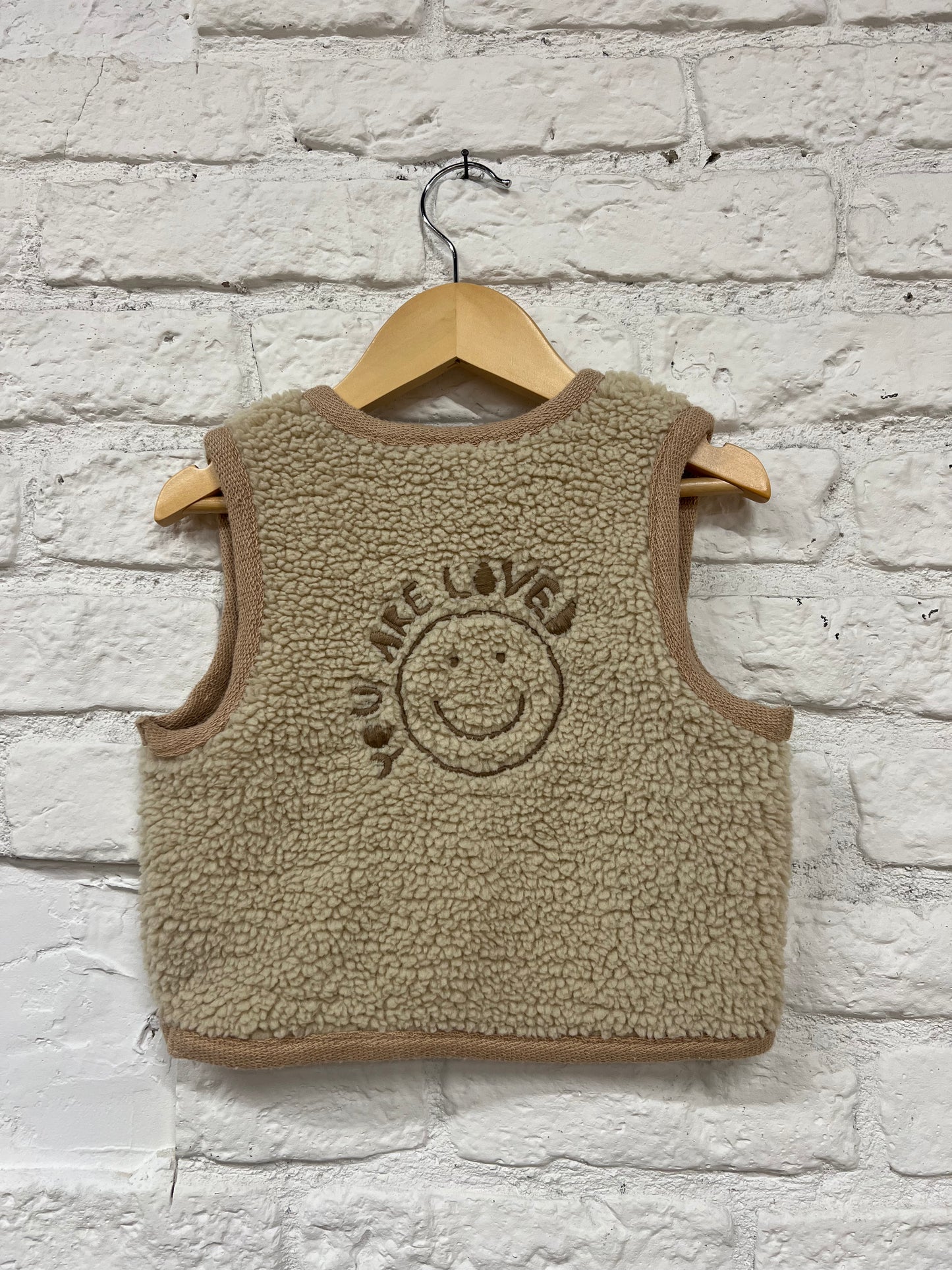 OUTERWEAR TEDDY VEST