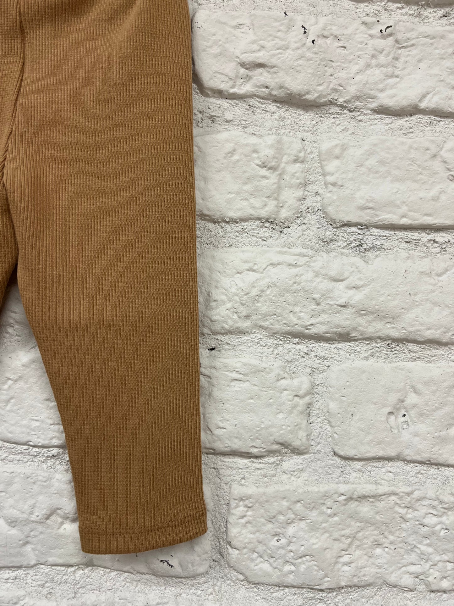 RIB LEGGINGS "CAMEL"